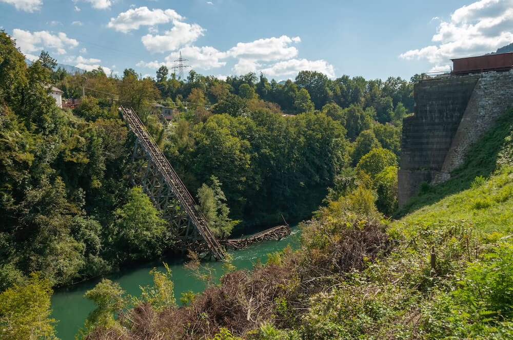 Jablanica most brug
