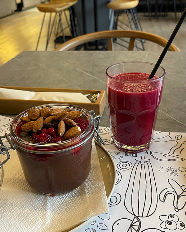 FitBar restaurant Mostar smoothie